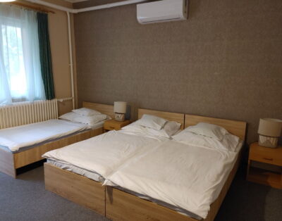 Erdőre néző erkélyes 7 fős apartman 2 hálótérrel