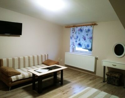 Erdőre néző panorámás 3+1 fős apartman